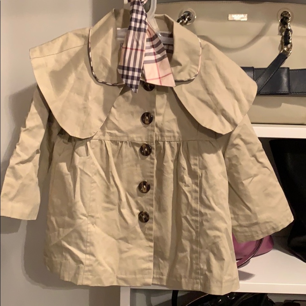 Cute designer inspired trench coat